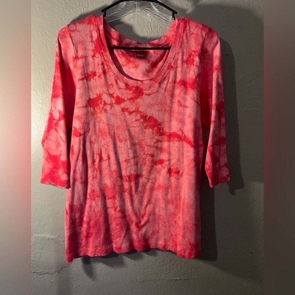 GLIMA half sleeve pink tie dye shirt